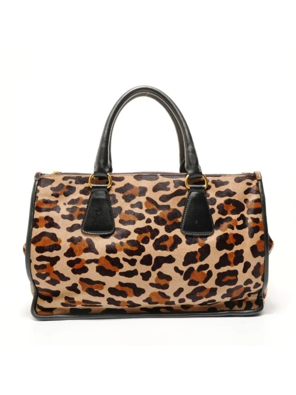 Prada Handbag Calf Hair Brown - Picture 2 of 10